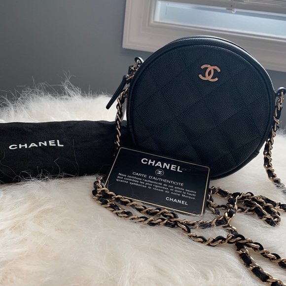 Chanel Caviar Quilted Black Clutch - Picture 2 of 10